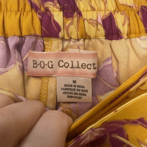 BOG Collective Floral Skort Size M - Free Shipping! - Picture 5 of 7